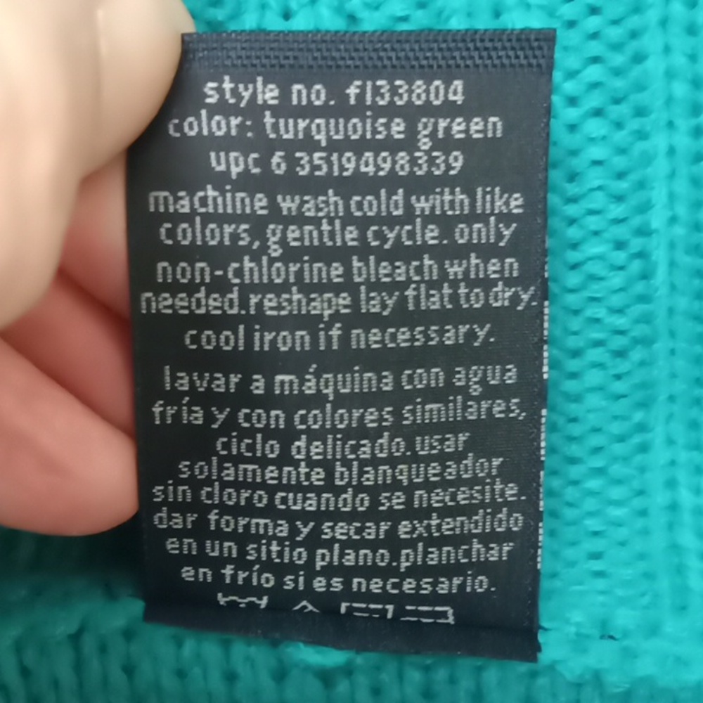 Faded Glory Stylish Green Cardigan XL - Picture 4 of 5